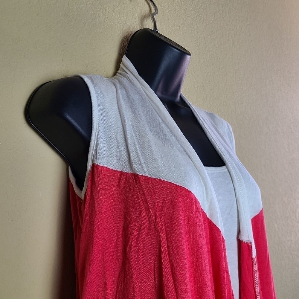 Lavish Color Block Cardigan Top - Picture 4 of 8